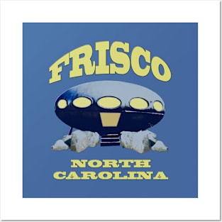 Frisco NC UFO Futuro House Posters and Art